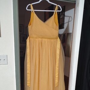 Yellow Sleeveless Dress